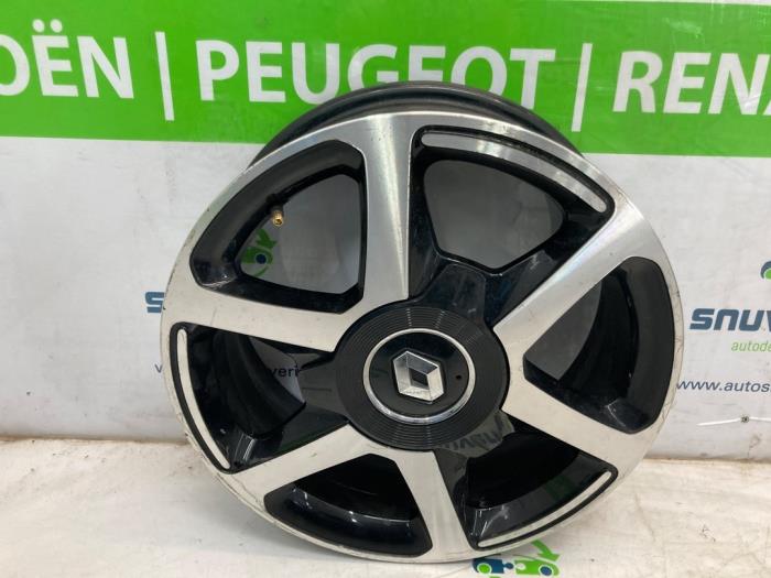 Używane Obrecz Renault Twingo III (AH) 1.0 SCe 70 12V Cena € 104,98 Procedura marży oferowane przez Snuverink Autodemontage