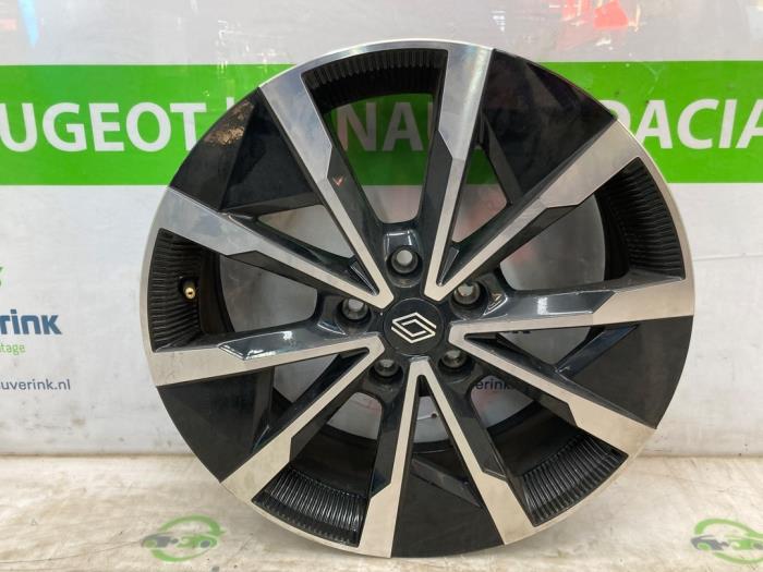 Używane Obrecz Renault Megane E-Tech (RCB) 60 kWh Cena € 165,00 Procedura marży oferowane przez Snuverink Autodemontage