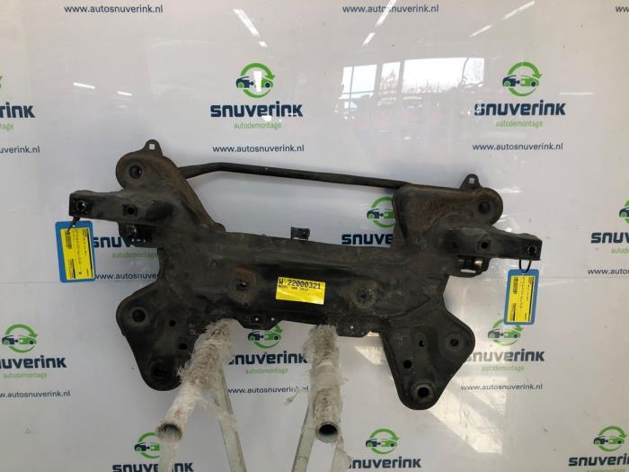 Used Subframe Peugeot 208 I (CA/CC/CK/CL) 1.6 Blue HDi 75 Price € 75,00 Margin scheme offered by Snuverink Autodemontage