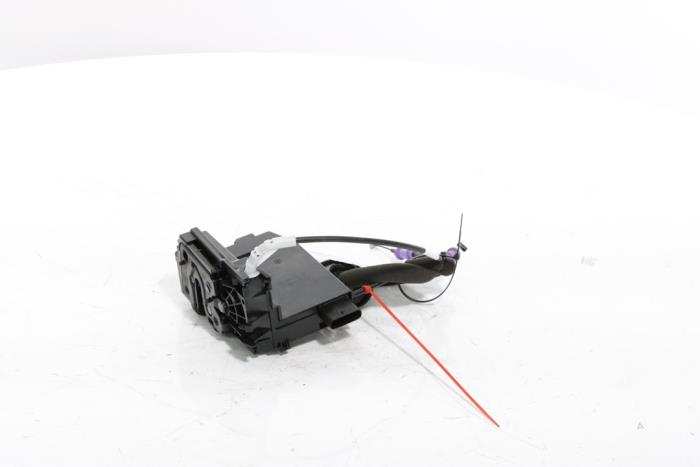 Front door lock mechanism 4-door, right from a Peugeot 3008 III e-3008 210 73 kWh 2024