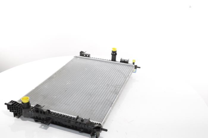 Radiator from a Peugeot 3008 III e-3008 210 73 kWh 2024