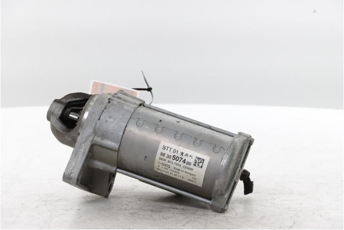 Gebrauchte Anlasser Citroen C3 Aircross I (2C/2R) 1.2 e-THP PureTech 130 Preis € 60,00 Margenregelung angeboten von Snuverink Autodemontage