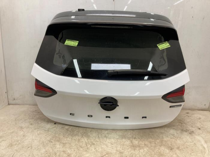 Gebrauchte Heckklappe Opel Corsa F (UB/UH/UP) 1.2 Turbo 12V 100 Hybrid Preis € 756,25 Mit Mehrwertsteuer angeboten von Snuverink Autodemontage