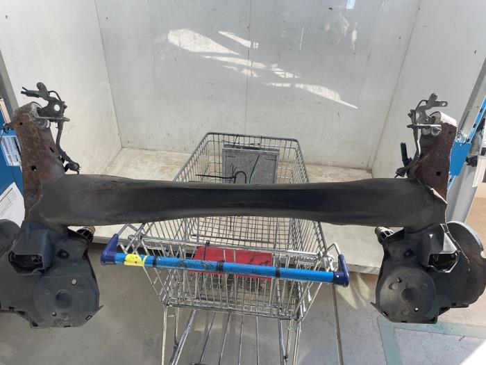 Gebrauchte Hinterachse Vorderradantrieb Peugeot 308 SW (L4/L9/LC/LJ/LR) 1.2 12V e-THP PureTech 130 Preis € 106,25 Margenregelung angeboten von Snuverink Autodemontage