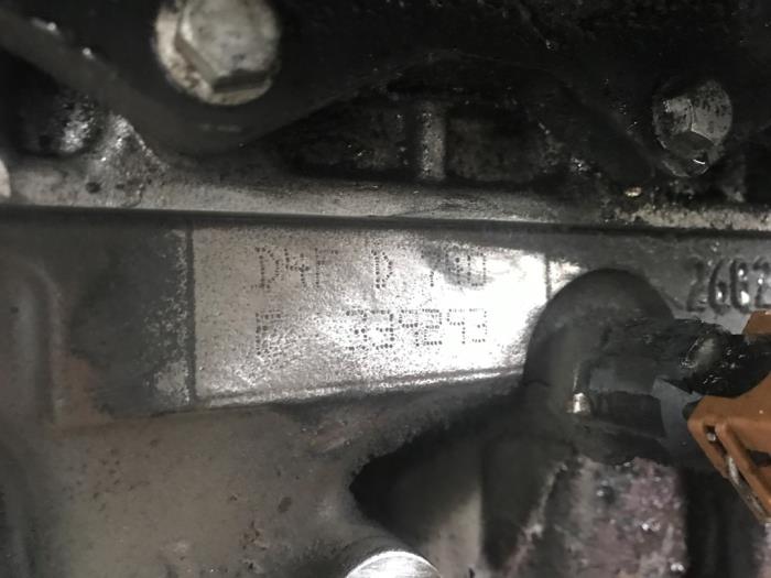 Motor van een Renault Clio III (BR/CR) 1.2 16V 75 2008