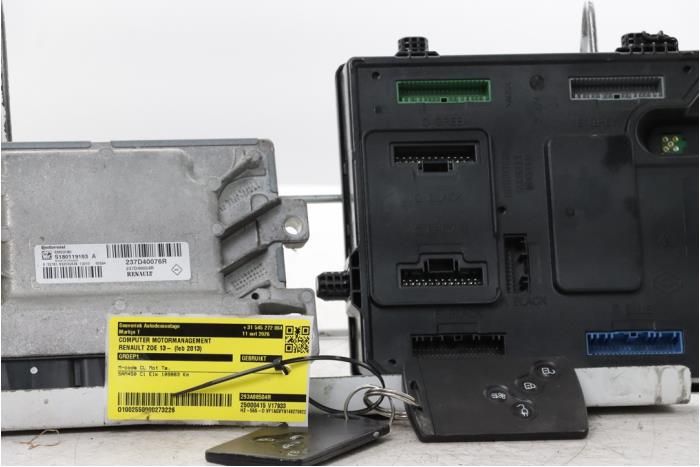 Used Engine management computer Renault Zoé (AG) 46kW Price € 215,00 Margin scheme offered by Snuverink Autodemontage