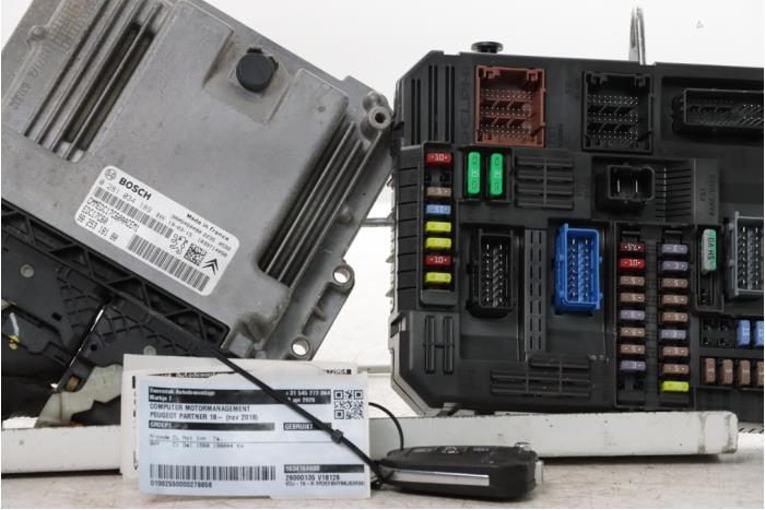 Used Engine management computer Peugeot Partner (EA//EF/EN/EU) 1.6 BlueHDi 100 Price € 363,00 Inclusive VAT offered by Snuverink Autodemontage