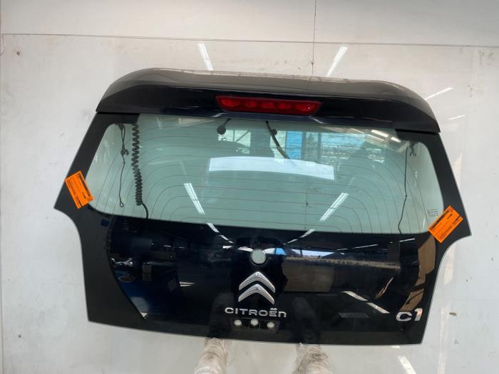 Begagnade Baklucka Citroen C1 1.2 PureTech 82 12V Pris € 300,00 Marginaltabell erbjuds av Snuverink Autodemontage