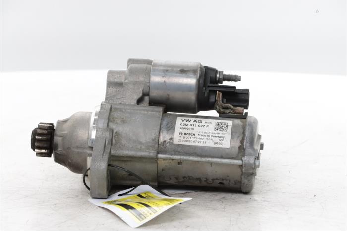 Begagnade Startmotor Volkswagen Polo VI (AW1) 1.0 TSI 12V Pris € 30,00 Marginaltabell erbjuds av Snuverink Autodemontage