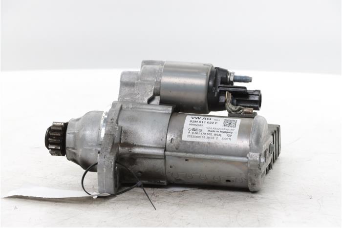 Begagnade Startmotor Volkswagen Polo VI (AW1) 1.0 TSI 12V Pris € 35,00 Marginaltabell erbjuds av Snuverink Autodemontage