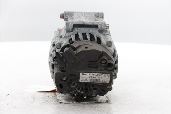 Dynamo Citroen C4 Berline (NC), 2009 1.6 16V VTi, Fließheck, 4-tr, Benzin, 1.598cc, 88kW (120pk), FWD, EP6C; 5FS, 2010-10, NC5FS (Gebraucht)