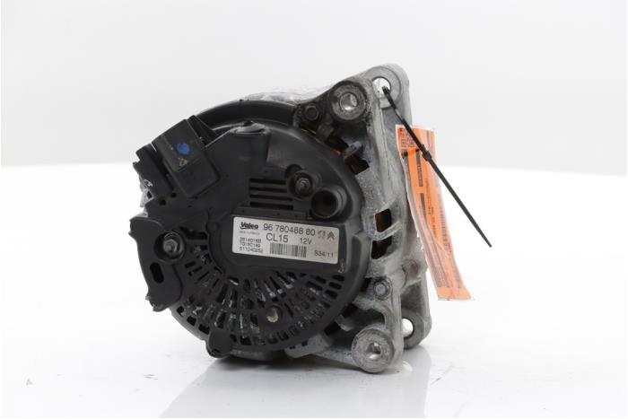 Dynamo Citroen Berlingo, 2008 / 2021 1.6 Hdi 75, Lieferwagen, Diesel, 1.560cc, 55kW (75pk), FWD, DV6ETED; 9HN, 2010-08 / 2015-03 (Gebraucht)