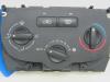 Heater control panel from a Peugeot 307 (3A/C/D), 2000 / 2009 1.6 16V, Hatchback, Petrol, 1.587cc, 81kW (110pk), FWD, TU5JP4; NFU, 2000-08 / 2005-04 2001