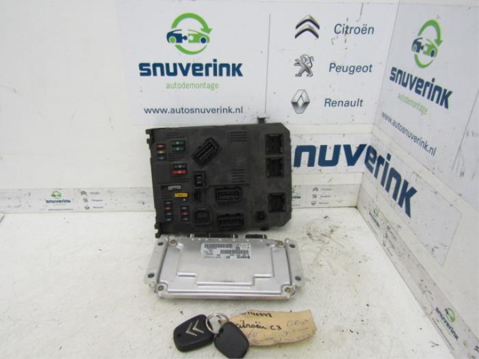 Ordinateur gestion moteur Citroen C3 1.6 16V - 658076 NFU