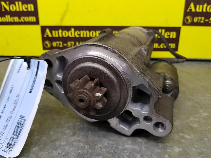 Begagnade Startmotor Landrover Range Rover Sport (LS) 2.7 TDV6 24V Pris € 112,00 Marginaltabell erbjuds av autodemontage denollen
