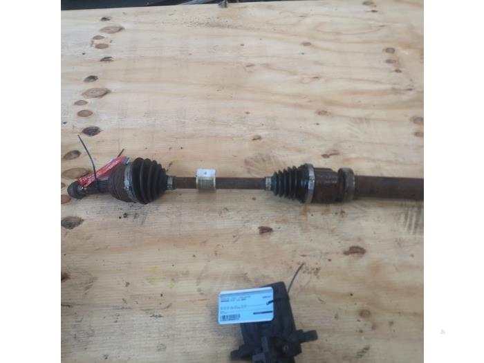 Drive shaft, rear right from a Ford Fiesta 6 (JA8) 1.0 EcoBoost 12V 100 2015