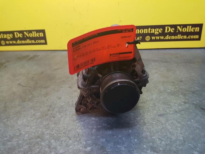 Begagnade Dynamo Hyundai i10 (F5) 1.0i 12V Pris € 68,00 Marginaltabell erbjuds av autodemontage denollen