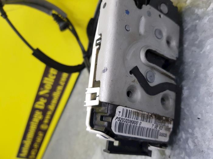 Rear door mechanism 4door, right Fiat 500X 1.6 D 16V Multijet II