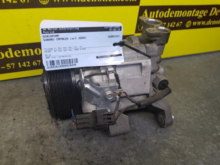 Usagé Pompe clim Subaru Impreza III (GH/GR) 2.0D AWD Prix € 272,25 Prix TTC proposé par autodemontage denollen