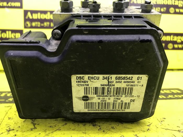 Begagnade ABS-pump Mini Countryman (R60) 1.6 16V Cooper Pris € 106,00 Marginaltabell erbjuds av autodemontage denollen
