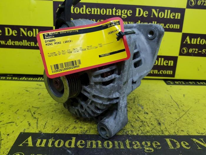Usagé Dynamo Mini Mini (R56) 1.6 Cooper D 16V Prix € 112,00 Règlement à la marge proposé par autodemontage denollen