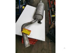 Used Exhaust rear silencer Renault Megane (BA/SA) 1.6i ,Easy Price € 40,00 Margin scheme offered by de Nollen autorecycling