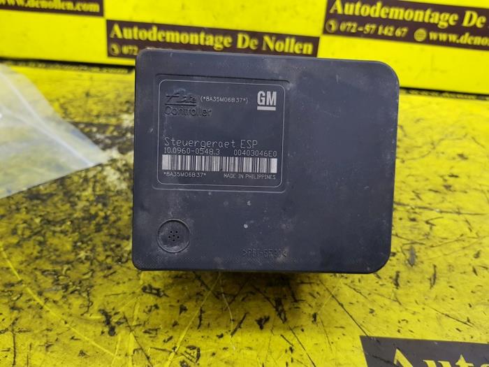 Usagé Bloc ABS Opel Astra H (L48) 1.7 CDTi 16V Prix € 43,00 Règlement à la marge proposé par autodemontage denollen