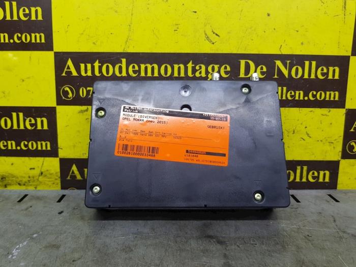 Używane Modul (rózne) Opel Mokka/Mokka X 1.6 CDTI 16V 4x2 Cena € 124,00 Procedura marży oferowane przez autodemontage denollen