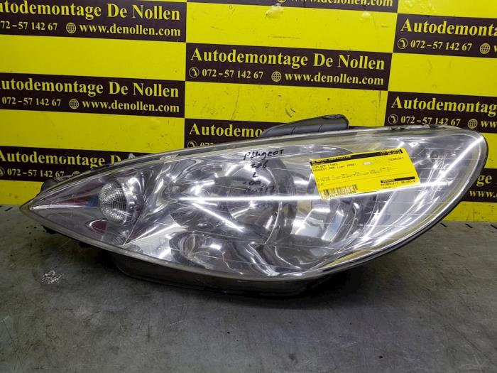 Gebrauchte Scheinwerfer links Peugeot 206 (2A/C/H/J/S) 2.0 GTI 16V Preis € 18,00 Margenregelung angeboten von autodemontage denollen