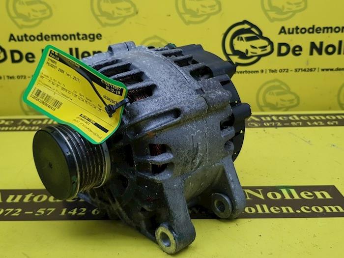 Gebrauchte Dynamo Peugeot 2008 (CU) 1.2 Vti 12V PureTech 82 Preis € 91,96 Mit Mehrwertsteuer angeboten von autodemontage denollen