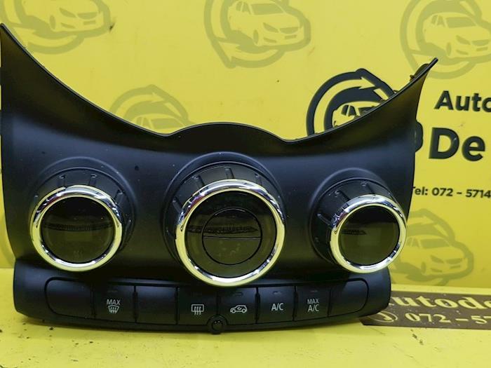 Heater control panel Mini Mini 1.5 12V Cooper 61319383890