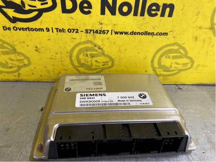 Used Engine management computer BMW 3 serie (E46/4) 320i 24V Price € 100,00 Margin scheme offered by autodemontage denollen