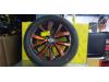 Wheel + tyre from a Volkswagen T-Roc, 2017 1.6 TDI BMT 16V, SUV, Diesel, 1.598cc, 85kW (116pk), FWD, DGTE, 2018-03 / 2021-06 2019