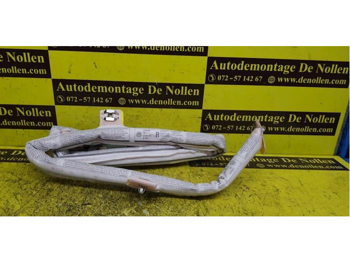 Roof curtain airbag from a Volkswagen Scirocco (137/13AD) 2.0 TDI 16V 2014
