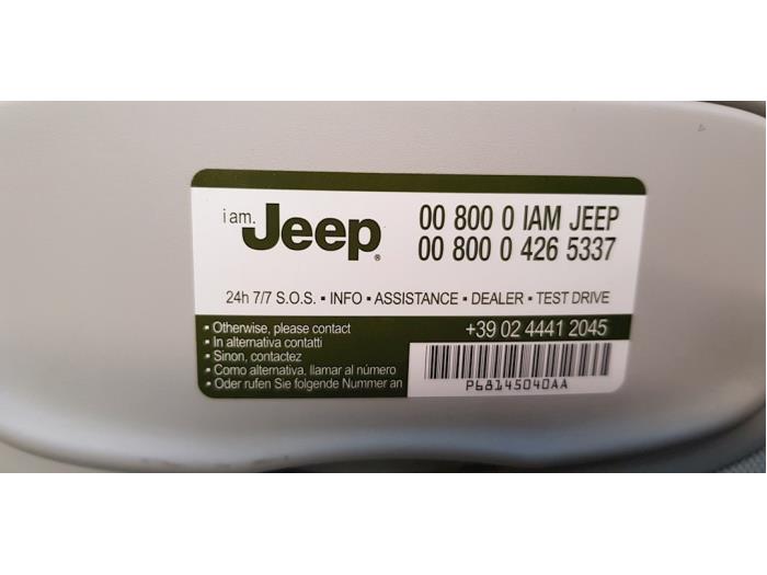 Visera de un Jeep Compass (MP) 1.4 Multi Air2 16V 2019
