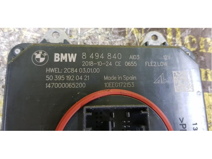 Ordinateur éclairage d'un BMW 1 serie (F20) M140i 3.0 24V Van 2019