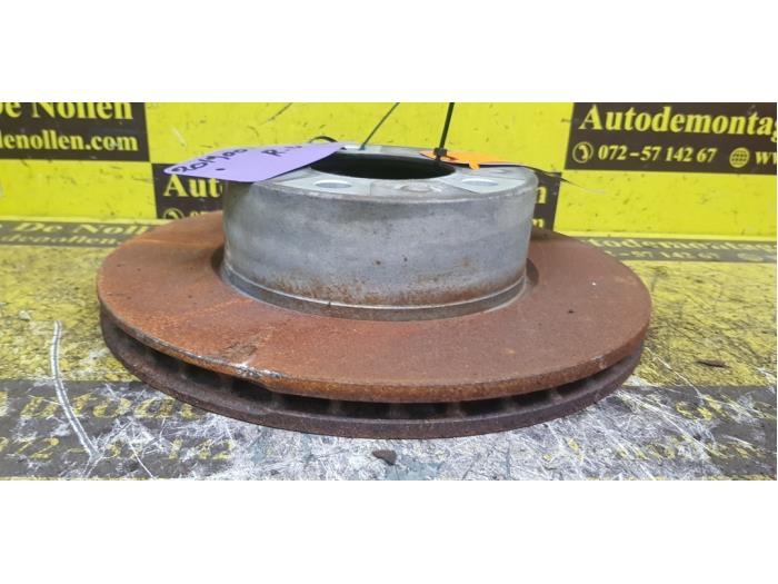 Front brake disc from a BMW 2 serie (F23) 218i 1.5 TwinPower Turbo 12V 2019