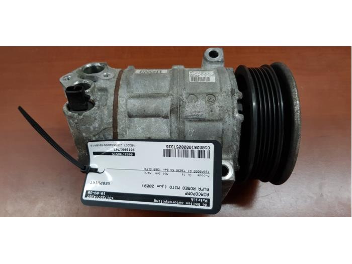 Usagé Compresseur de clim Alfa Romeo MiTo (955) 1.4 TB 16V Prix € 151,25 Prix TTC proposé par autodemontage denollen