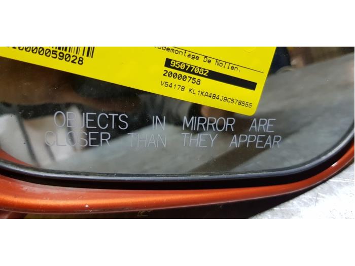Außenspiegel rechts van een Daewoo Matiz 0.8 S,SE 2008