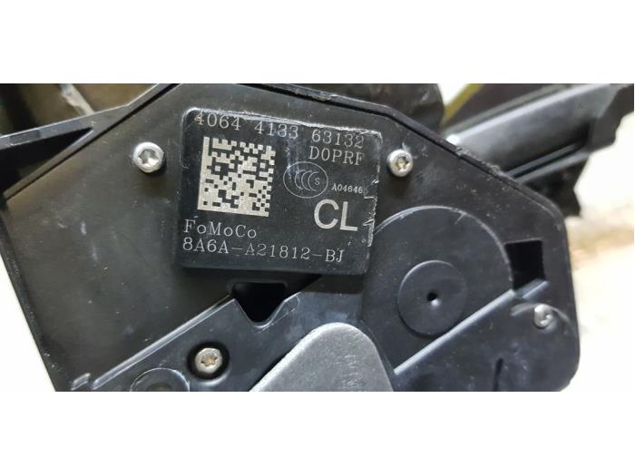 Front door lock mechanism 4-door, right Ford Fiesta 6 1.0 EcoBoost 12V ...