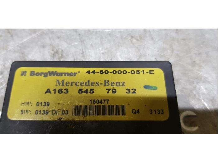 Modul (sonstige) van een Mercedes-Benz ML I (163) 270 2.7 CDI 20V 2003