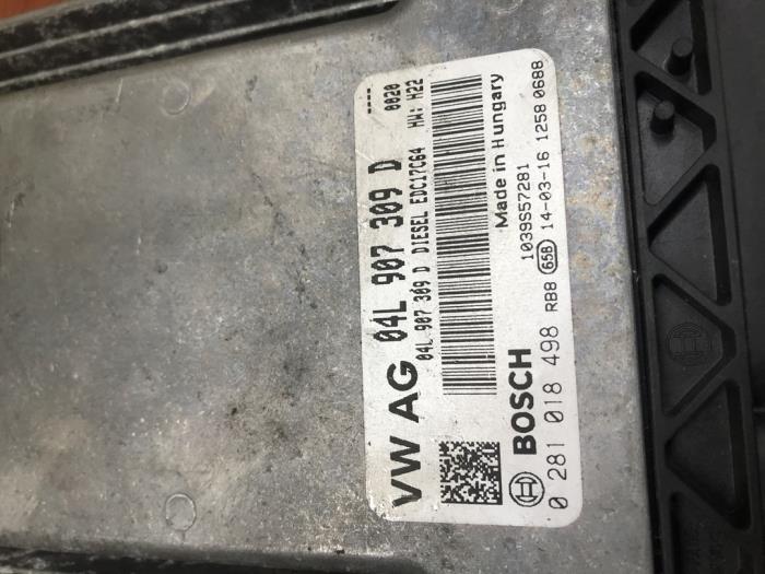 Used Engine management computer Volkswagen Golf VII (AUA) 2.0 TDI 16V Price € 75,00 Margin scheme offered by autodemontage denollen