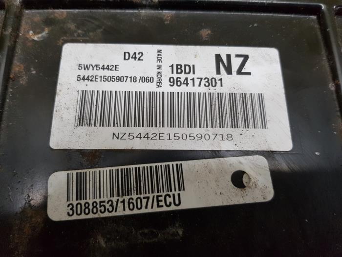 Engine management computer from a Daewoo Matiz  2005