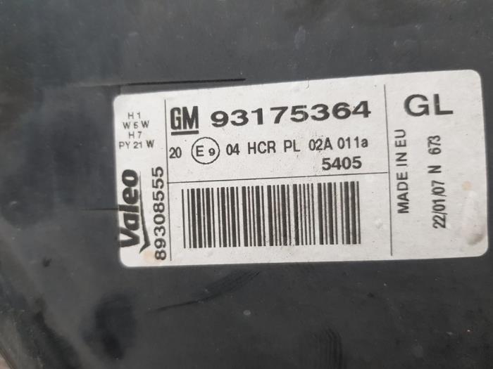 Scheinwerfer rechts Opel Meriva 1.7 CDTI 16V - ZIEFOTO