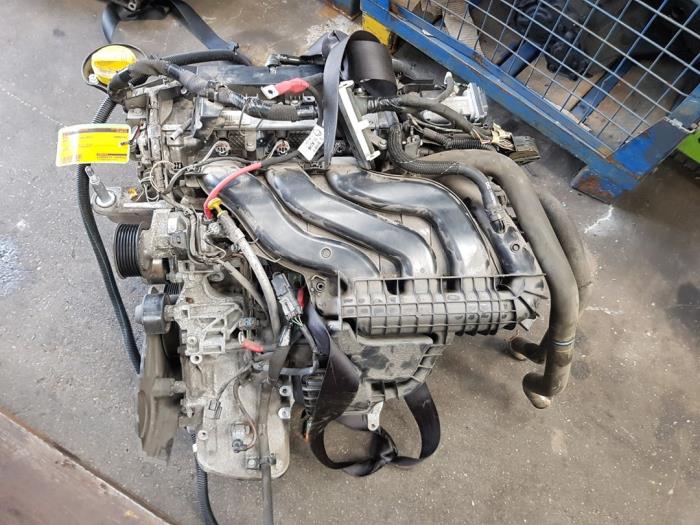 Motor de un Renault Twingo III (AH) 1.0 SCe 70 12V 2017