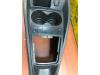Consola central de un Seat Ibiza IV (6J5), 2008 / 2017 1.4 16V, Hatchback, 4Puertas, Gasolina, 1 390cc, 63kW (86pk), FWD, BXW; CGGB, 2008-03 / 2015-05, 6J5 2014