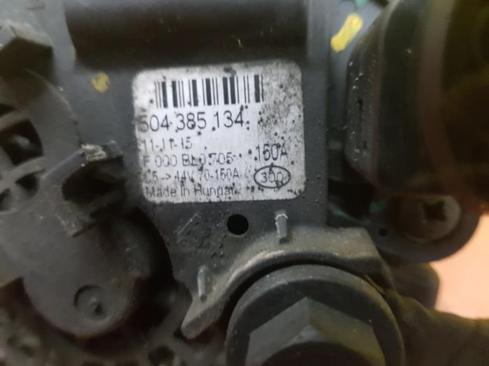 Dynamo d'un Iveco New Daily IV 29L10V 2012