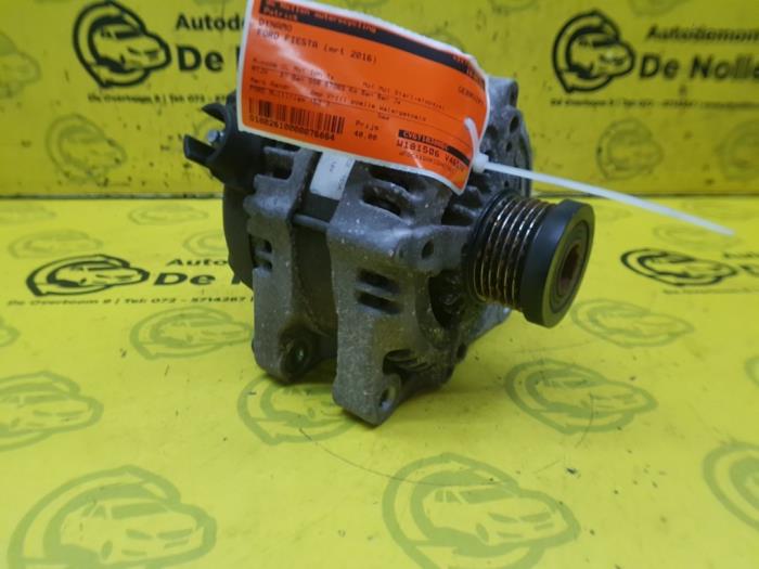 Gebrauchte Dynamo Ford Fiesta 6 (JA8) 1.0 EcoBoost 12V 100 Preis € 40,00 Margenregelung angeboten von autodemontage denollen