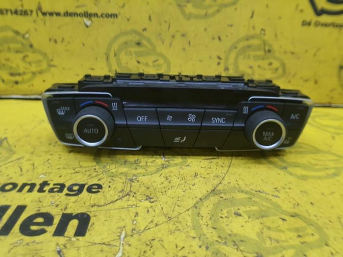 Klimatpanel från en BMW 2 serie Gran Tourer (F46) 220i 2.0 TwinPower Turbo 16V 2016