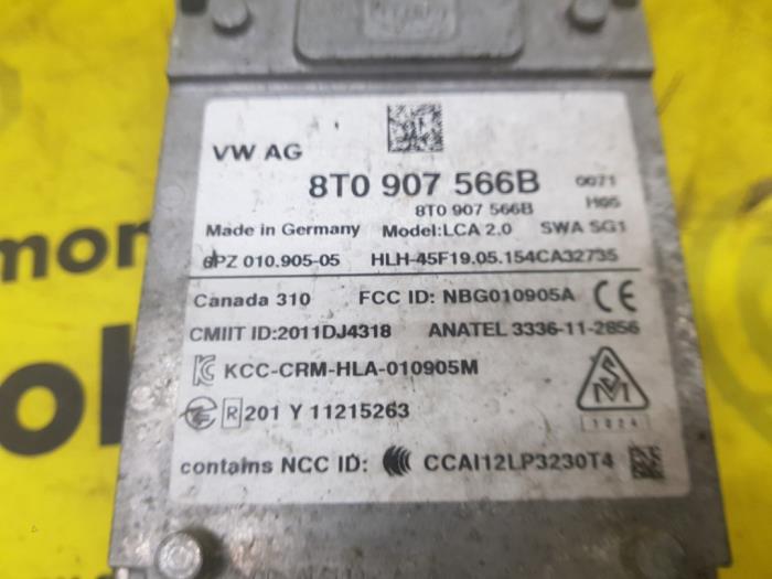 Używane Czujnik Side Assist Audi A4 Avant (B8) 1.8 TFSI 16V Cena € 125,00 Procedura marży oferowane przez autodemontage denollen